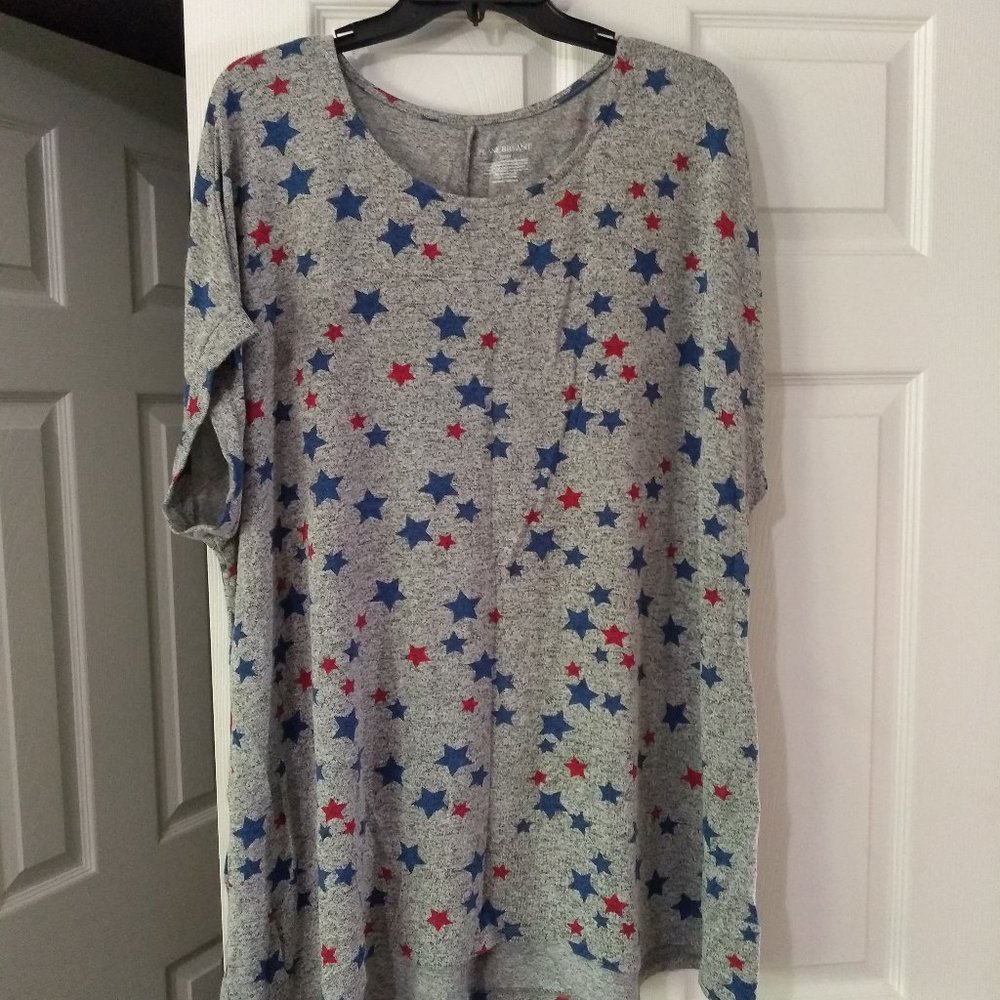 22/24 Lane Bryant Star Tunic